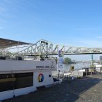 Anlegestelle am Eisernen Steg / Foto: Karola Neder