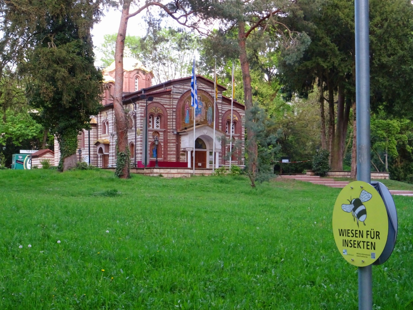 Georgioskirche im Grüneburgpark/ Foto: Karola Neder