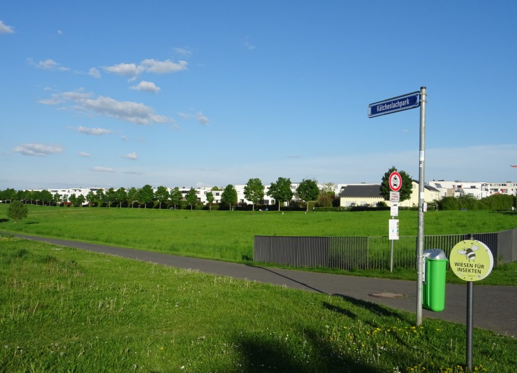Schwammstadt-Strategie im Kätcheslachpark in Kalbach