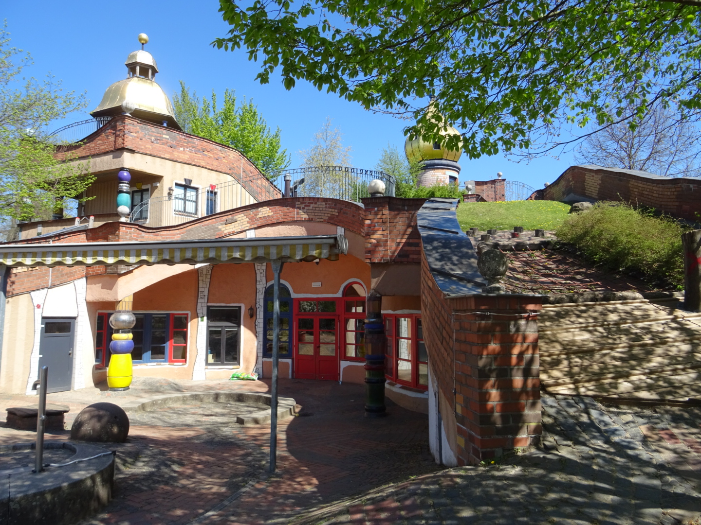 Hundertwasser-Kita in Heddernheim/ Foto: Karola Neder