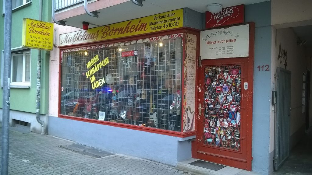 #Musikhaus #Bornheim #Schaufenster