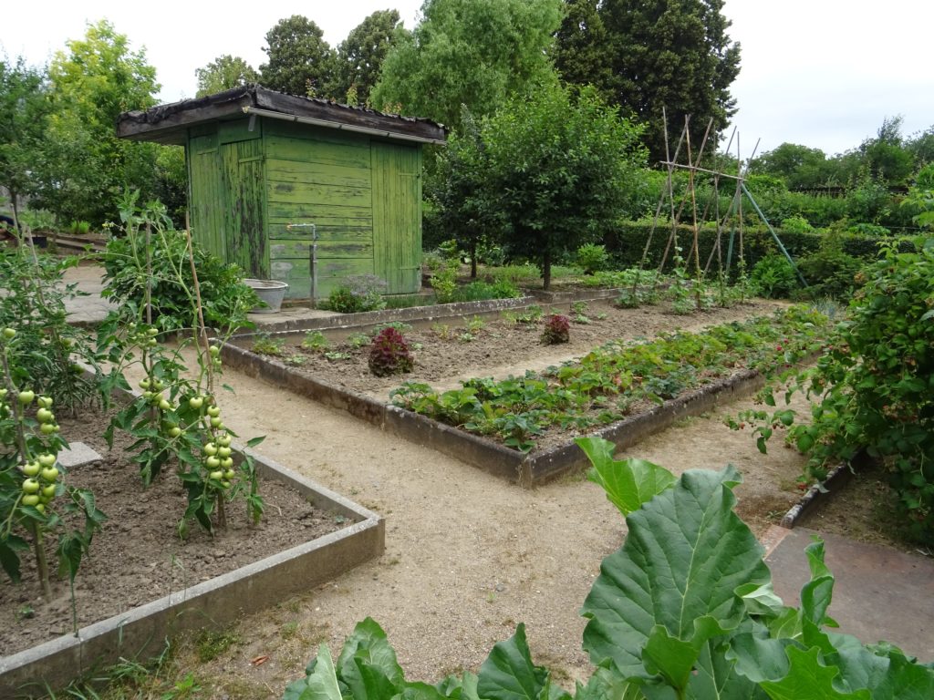Denkmalgerecht rekonstruierter Garten