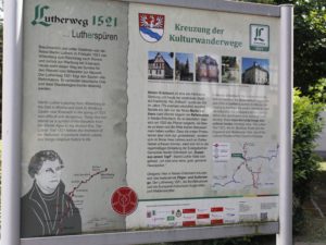 Lutherweg Nieder-Erlenbach Martin Luther