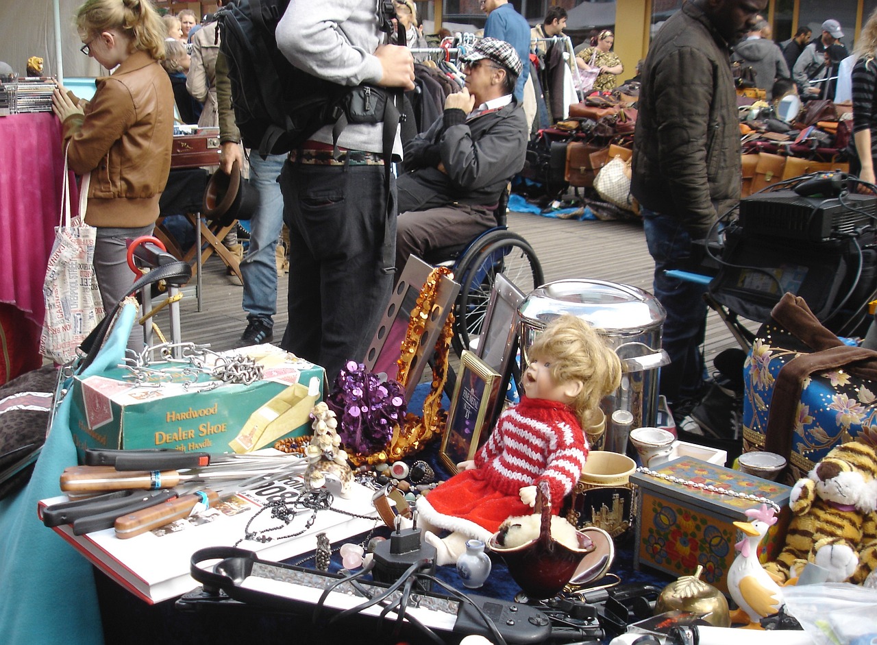 #Flohmarkt #Puppe #Vintage