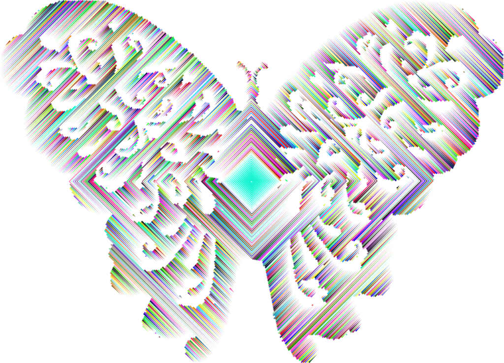 #Abstrakte #Kunst #Schmetterling