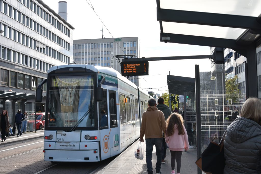 Strassenbahn Linie12 Stadtrundfahrt Konstablerwache