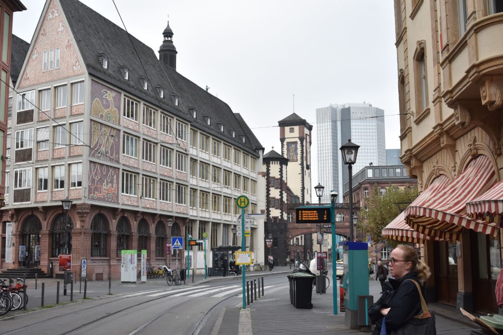 Strassenbahn Linie12 Stadtrundfahrt Römer/Paulskirche