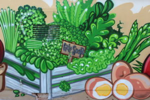 #Streetart #Graffiti #Kleinmarkthalle #Innenstadt #artmos4 #Mural-Art #Grüne Soße