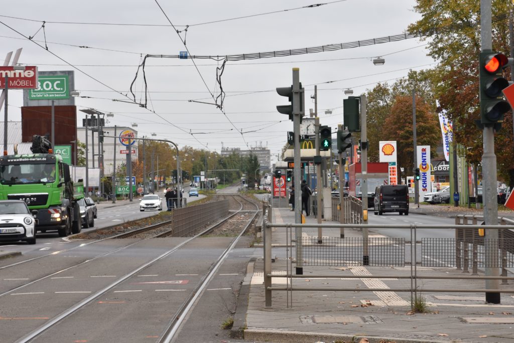 Strassenbahn Linie12 Stadtrundfahrt Daimlerstraße