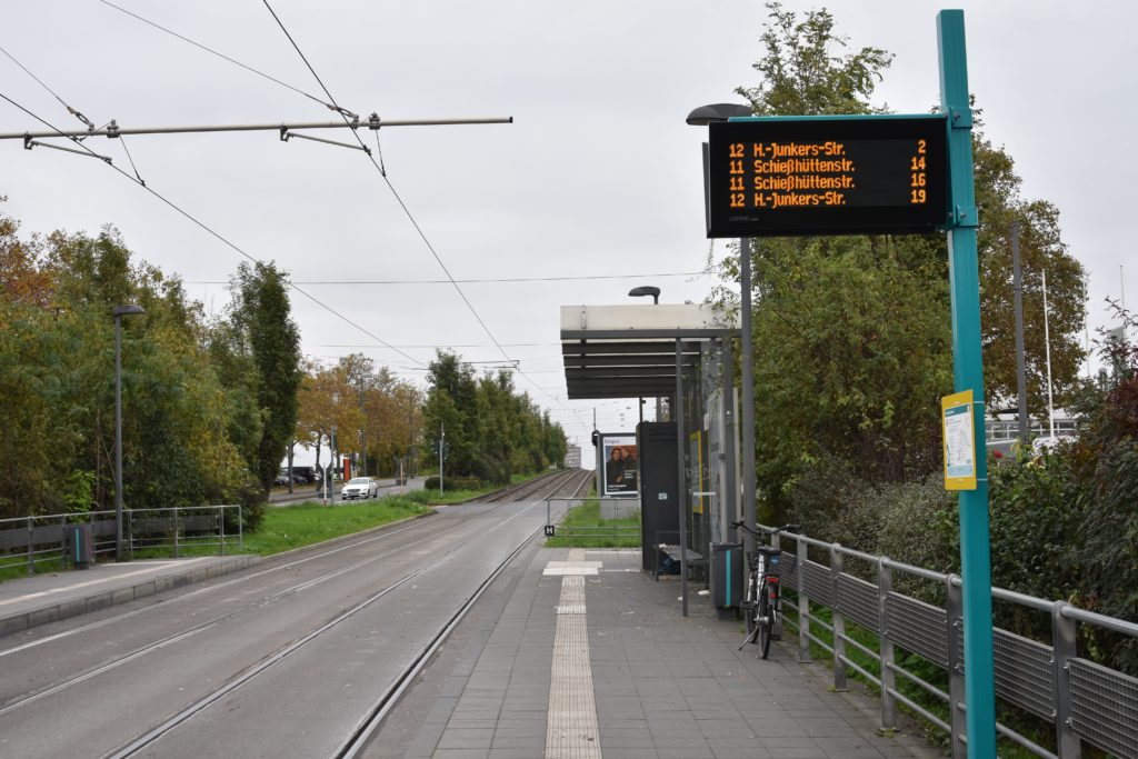 Strassenbahn Linie12 Stadtrundfahrt Dieselstraße