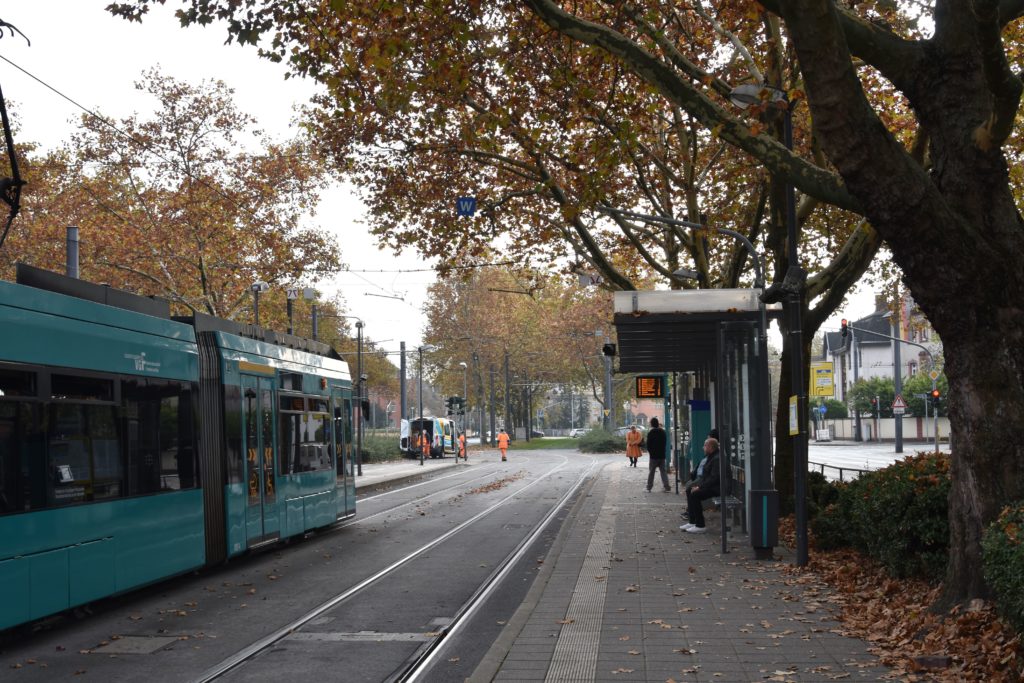 Strassenbahn Linie12 Stadtrundfahrt Stresemannallee/Gartenstraße