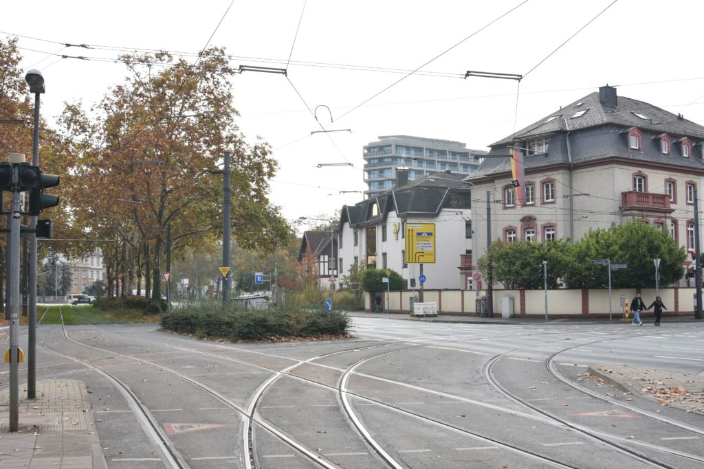 Strassenbahn Linie12 Stadtrundfahrt Stresemannallee/Gartenstraße