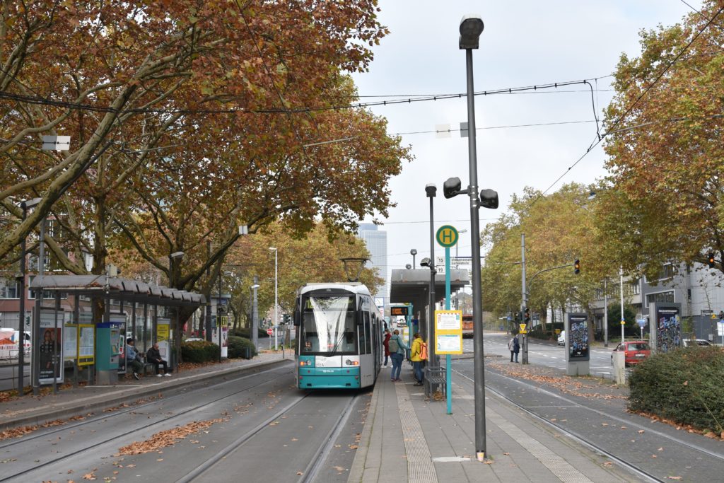 Strassenbahn Linie12 Stadtrundfahrt Stresemannallee/Gartenstraße