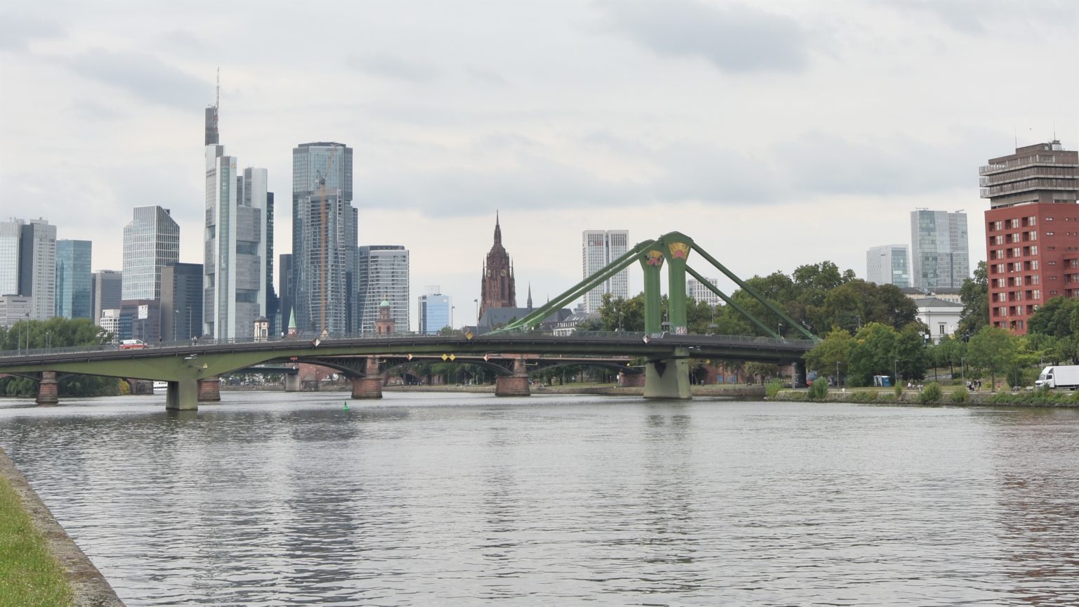 #Flößerbrücke #Frankfurt