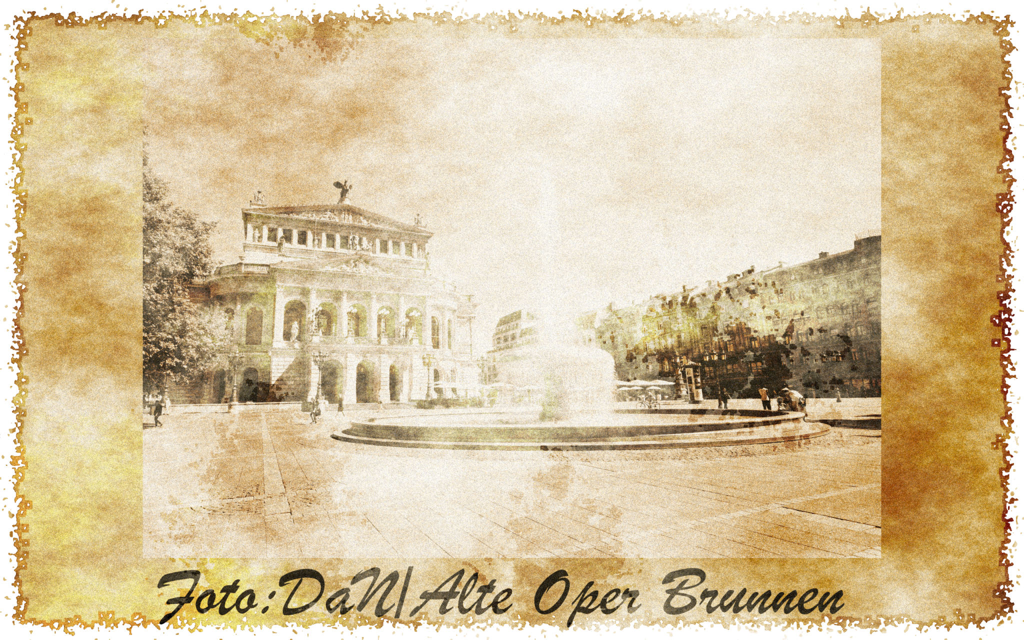 #Alte Oper #Pergament