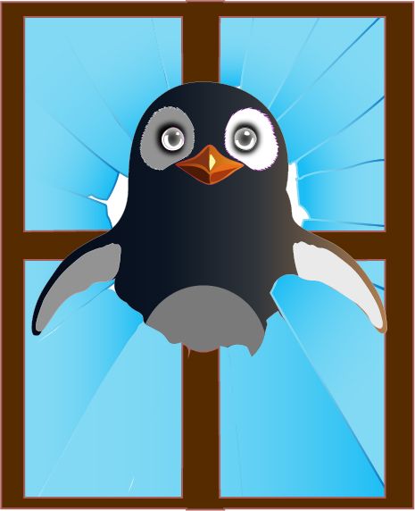 #fenster #pinguin #linux #endof10