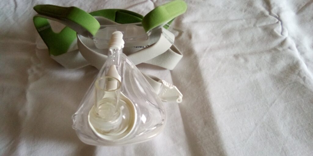 CPAP-Beatmung Mundstück#Maske