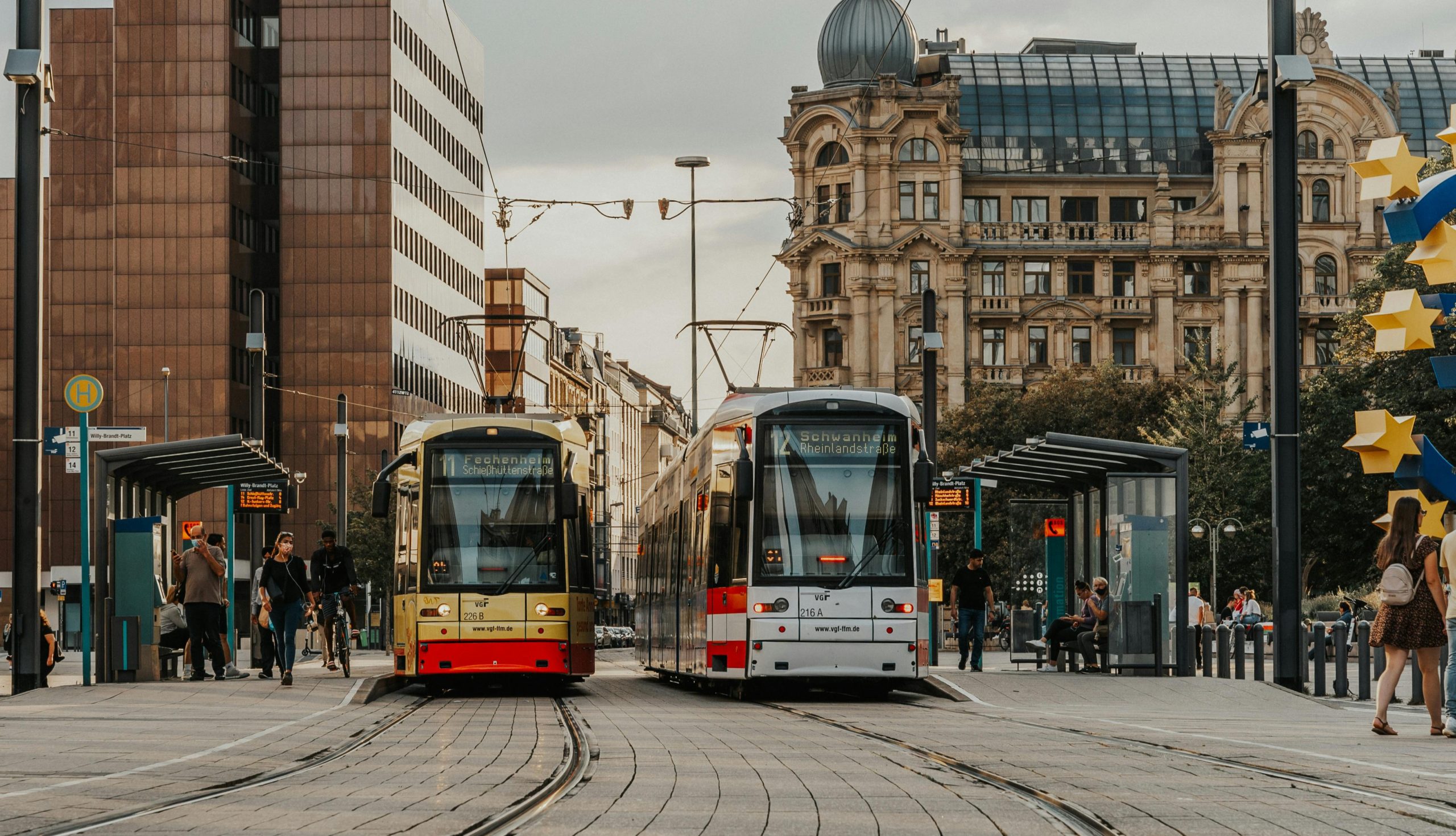 #Straßenbahn #Frankfurt #Tram