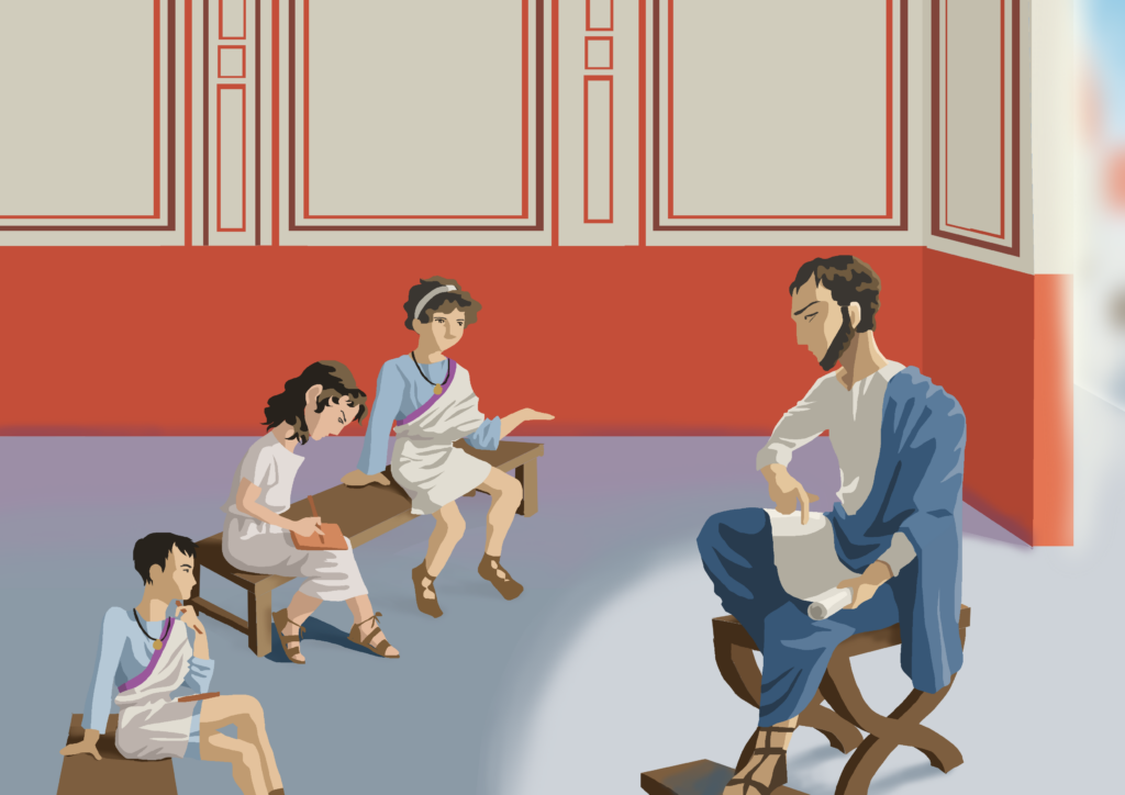 #römische #Schule #Unterricht