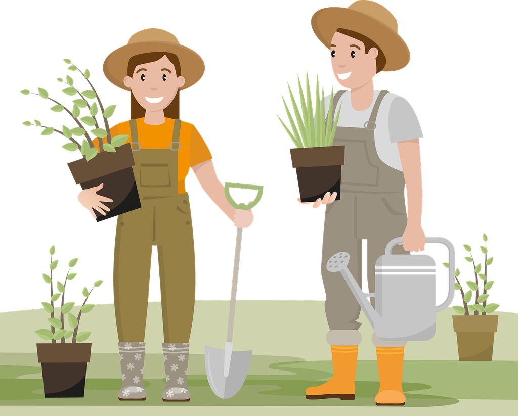 After-Work Gardening im Waldgarten