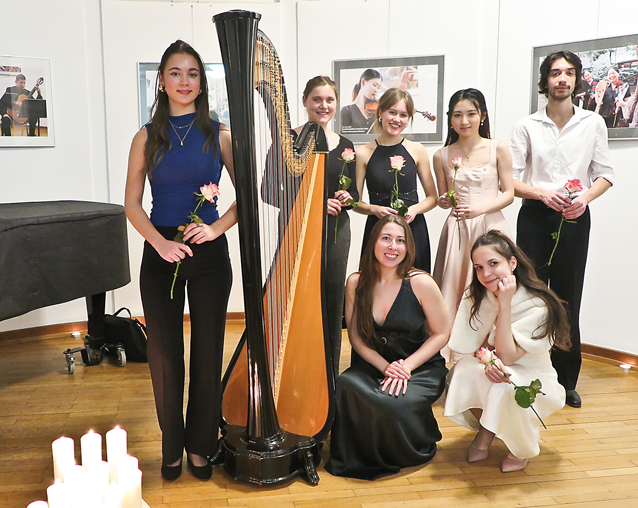 #Hafenkonzert #Harfenklasse #Candlelight #Konzert #Klassischemusik #Konzertreihe #HfMDKFrankfurt #soundofspirit