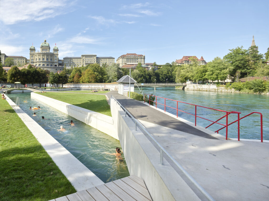 #Stadtplanung #Schwimmbad #Bern