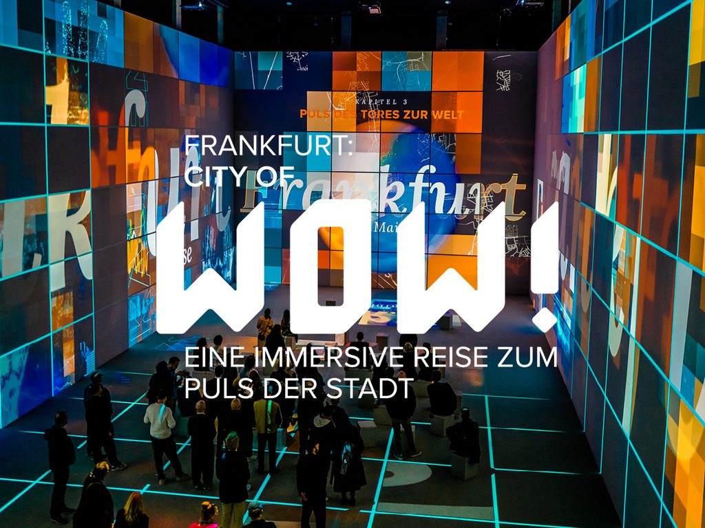 Immersive Reise, Frankfurt City of Wow, Multimediale Zeitreise, Ausstellung, Stadtgeschichte