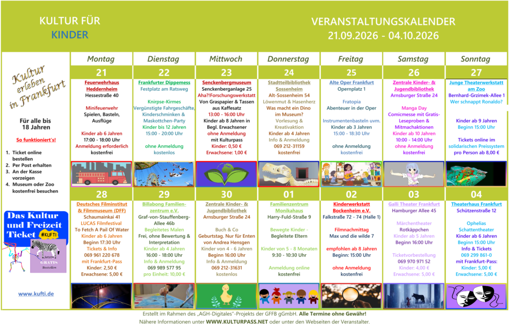 kalender, kinder, Veranstaltungen